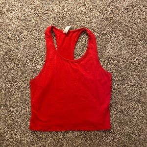 Cropped tank top